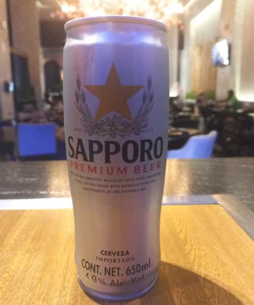 Sapporo premium lata